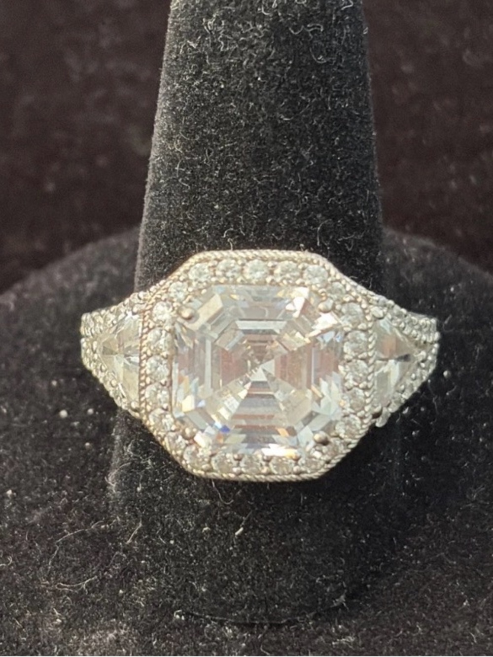 Judith Ripka Ascher Cut ring